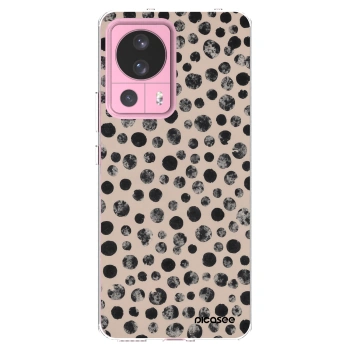 Picasee silikonska prozirna maskica za Xiaomi 13 Lite - Dots
