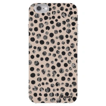 Picasee silikonska prozirna maskica za Apple iPhone 6/6S - Dots