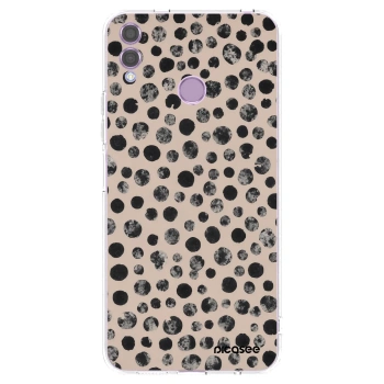 Picasee silikonska prozirna maskica za Honor 8X - Dots