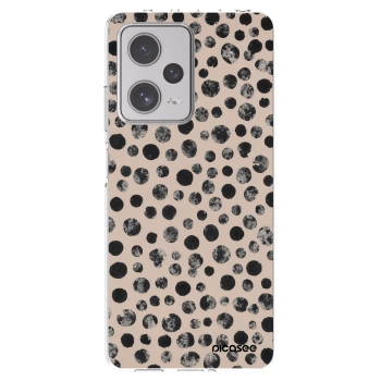 Picasee silikonska prozirna maskica za Xiaomi Redmi Note 12 Pro+ 5G - Dots