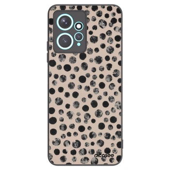Picasee crna silikonska maskica za Xiaomi Redmi Note 12 4G - Dots