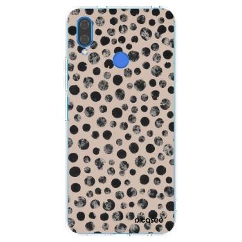Picasee silikonska prozirna maskica za Huawei Nova 3i - Dots