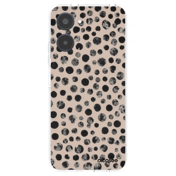 Picasee silikonska prozirna maskica za Realme 10 4G - Dots