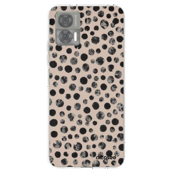 Picasee silikonska prozirna maskica za Motorola Edge 30 Neo - Dots