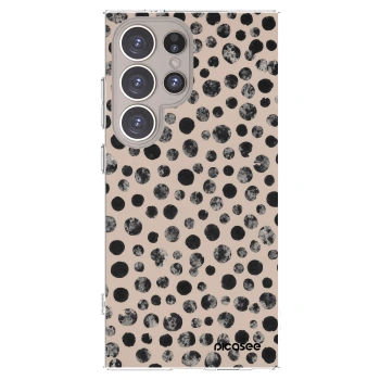 Picasee silikonska prozirna maskica za Samsung Galaxy S24 Ultra S928B 5G - Dots