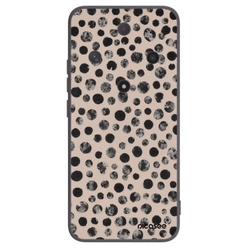 Picasee crna silikonska maskica za Honor Magic6 Lite 5G - Dots
