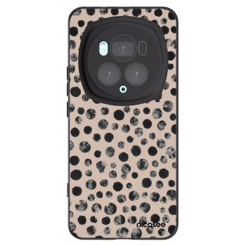Picasee crna silikonska maskica za Honor Magic6 Pro - Dots