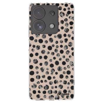 Picasee silikonska prozirna maskica za Xiaomi Redmi Note 13 Pro 4G - Dots