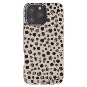 Picasee silikonska prozirna maskica za Apple iPhone 16 Pro Max - Dots