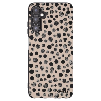 Picasee crna silikonska maskica za Samsung Galaxy A05s A057G - Dots