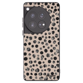 Picasee crna silikonska maskica za OnePlus 12 5G - Dots