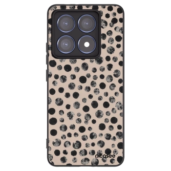 Picasee crna silikonska maskica za Xiaomi 14T Pro - Dots