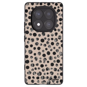 Picasee crna silikonska maskica za Xiaomi Redmi Note 14 Pro+ 5G - Dots