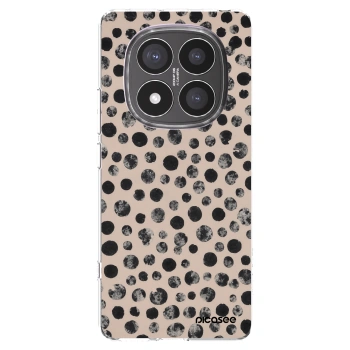 Picasee silikonska prozirna maskica za Xiaomi Redmi Note 14 Pro+ 5G - Dots