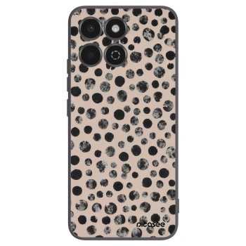 Picasee crna silikonska maskica za Honor 200 Smart 5G - Dots