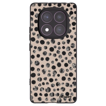 Picasee crna silikonska maskica za Xiaomi Redmi Note 14 Pro 4G - Dots