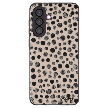 Picasee crna silikonska maskica za Samsung Galaxy A36 5G - Dots