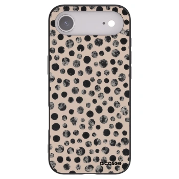 Picasee crna silikonska maskica za Apple iPhone Air - Dots