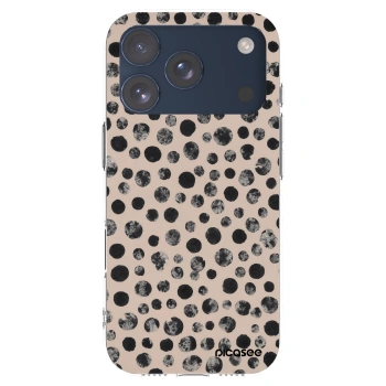 Picasee silikonska prozirna maskica za Apple iPhone 17 Pro - Dots
