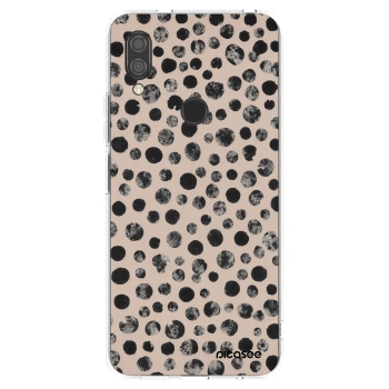 Picasee silikonska prozirna maskica za Xiaomi Redmi 7 - Dots