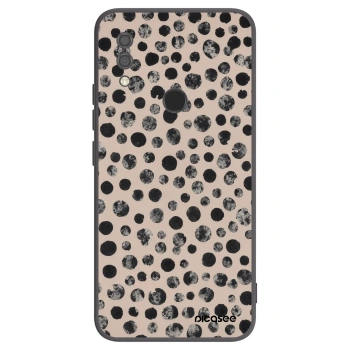 Picasee crna silikonska maskica za Xiaomi Redmi 7 - Dots