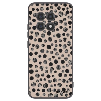 Picasee crna silikonska maskica za OnePlus 13R 5G - Dots