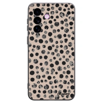 Picasee crna silikonska maskica za Samsung Galaxy A57 5G - Dots