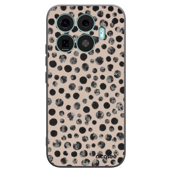 Picasee crna silikonska maskica za Xiaomi 17T - Dots