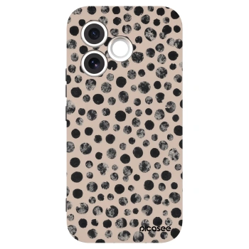 Picasee crna silikonska maskica za Honor 600 Lite - Dots