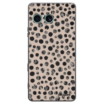 Picasee crna silikonska maskica za Sony Xperia 10 VII - Dots
