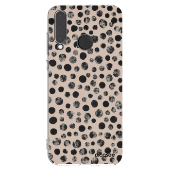 Picasee silikonska prozirna maskica za Honor 20 Lite - Dots