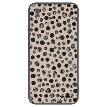 Picasee crna silikonska maskica za Xiaomi Redmi 7A - Dots
