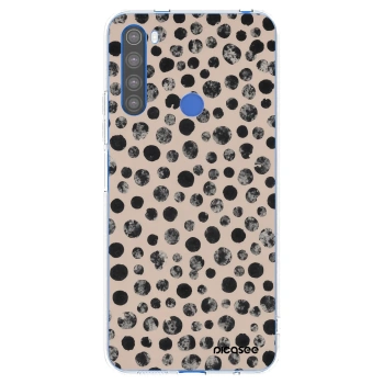 Picasee silikonska prozirna maskica za Xiaomi Redmi Note 8T - Dots