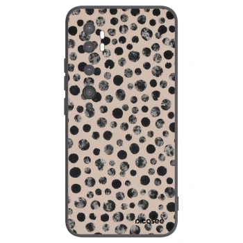Picasee crna silikonska maskica za Xiaomi Mi Note 10 (Pro) - Dots