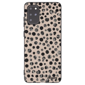 Picasee crna silikonska maskica za Samsung Galaxy S20+ G985F - Dots