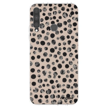 Picasee silikonska prozirna maskica za Huawei P40 Lite E - Dots