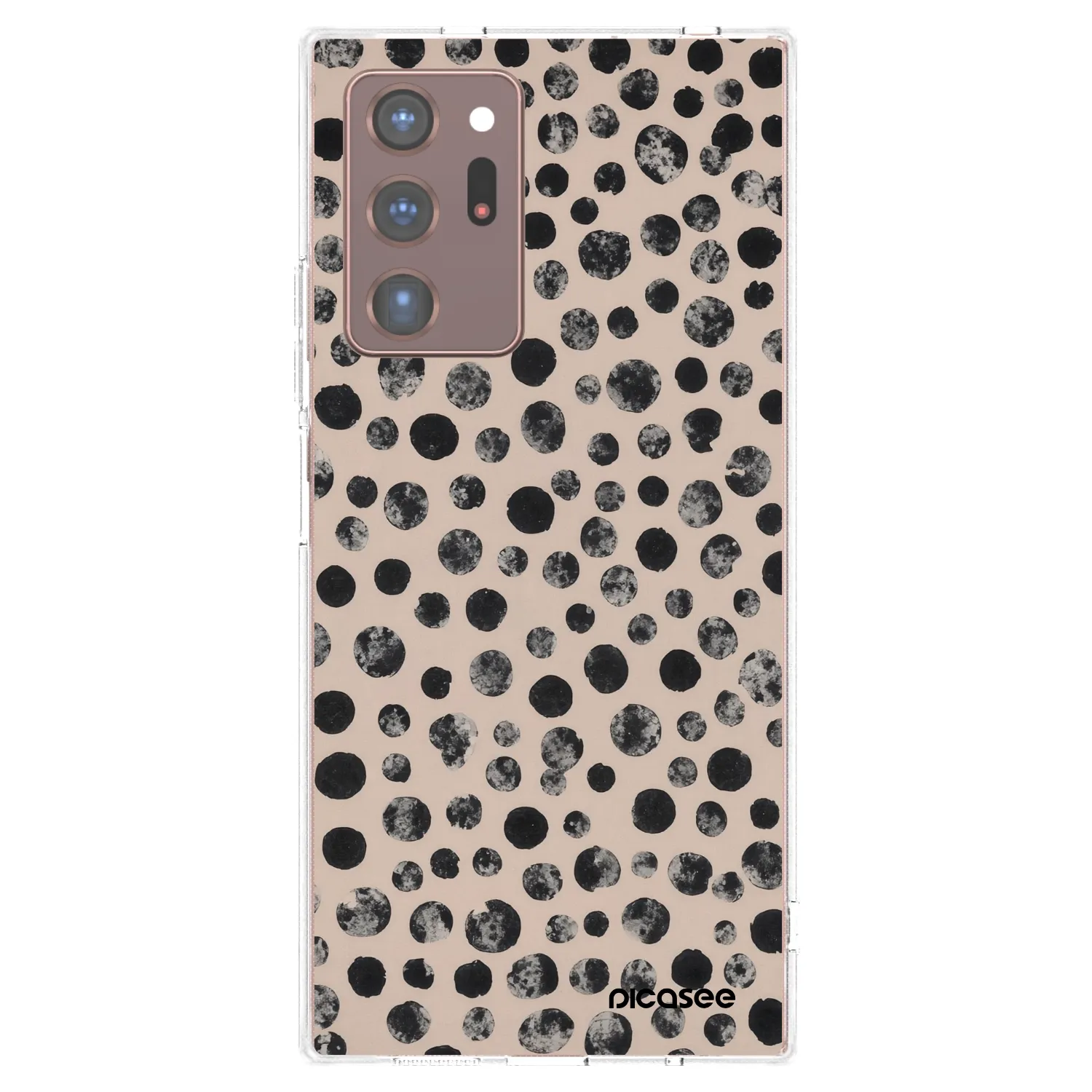 Picasee silikonska prozirna maskica za Samsung Galaxy Note 20 Ultra - Dots