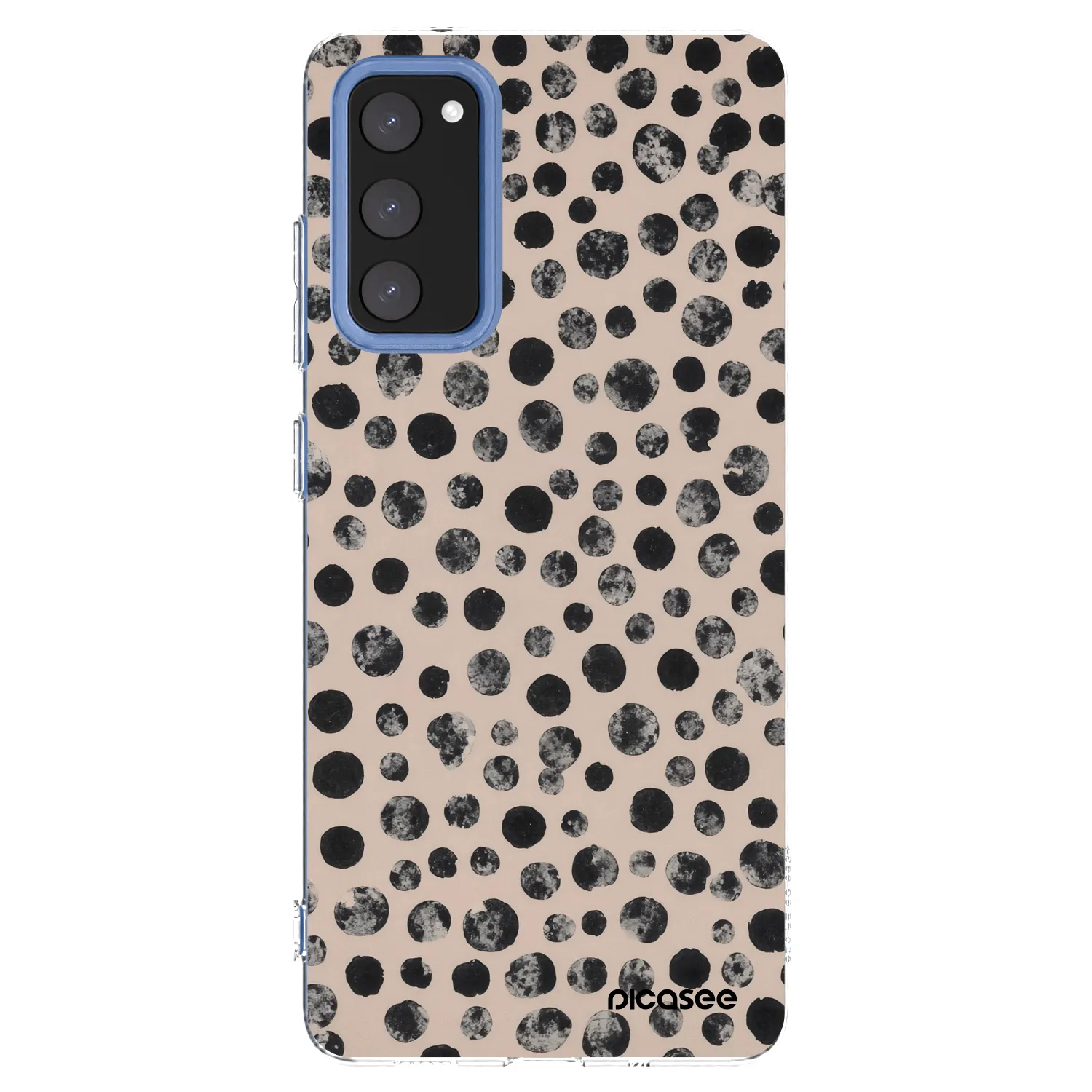 Picasee silikonska prozirna maskica za Samsung Galaxy S20 FE - Dots