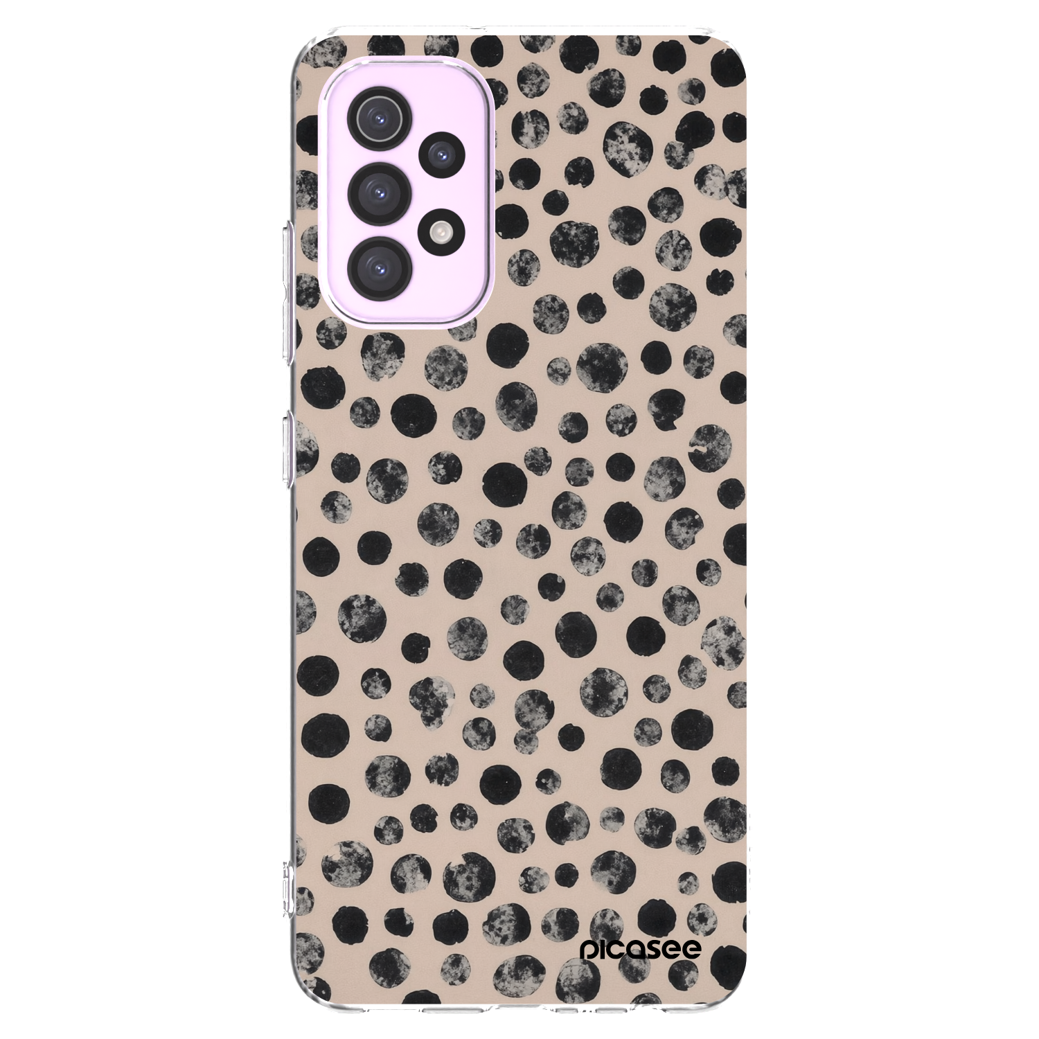 Picasee silikonska prozirna maskica za Samsung Galaxy A32 5G A326B - Dots