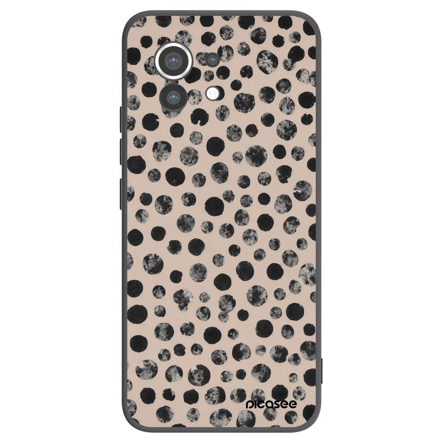 Picasee crna silikonska maskica za Xiaomi Mi 11 - Dots
