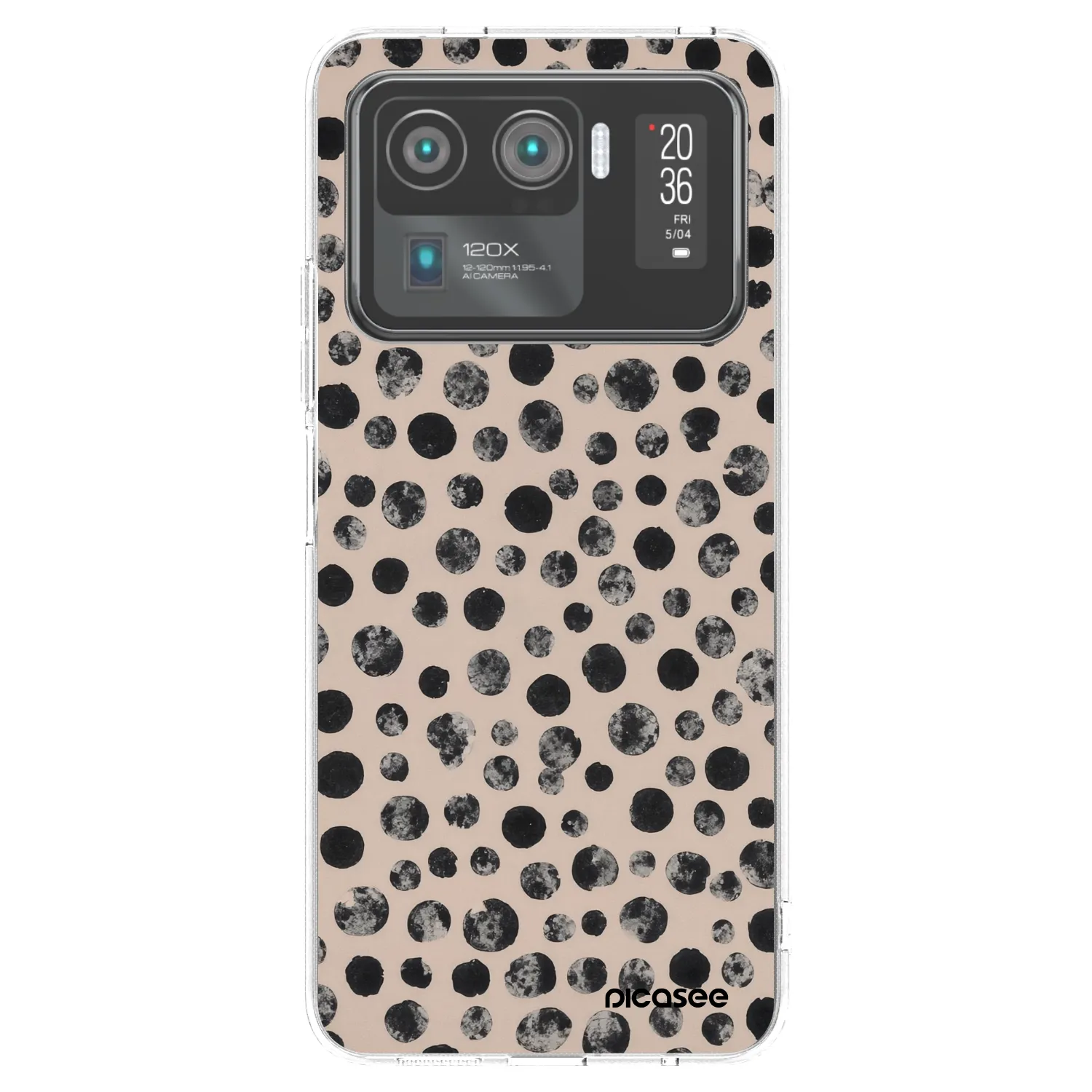 Picasee silikonska prozirna maskica za Xiaomi Mi 11 Ultra - Dots