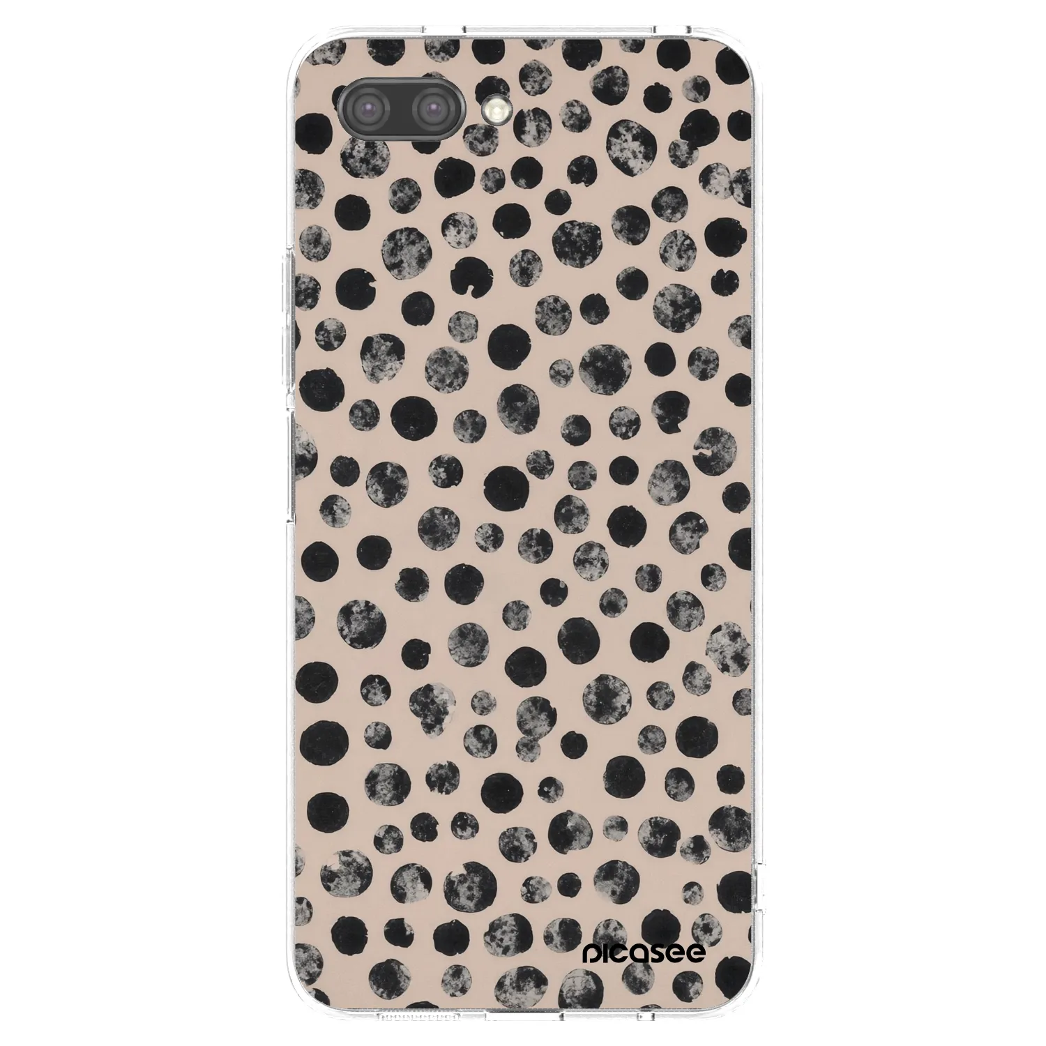 Picasee silikonska prozirna maskica za Honor 10 - Dots