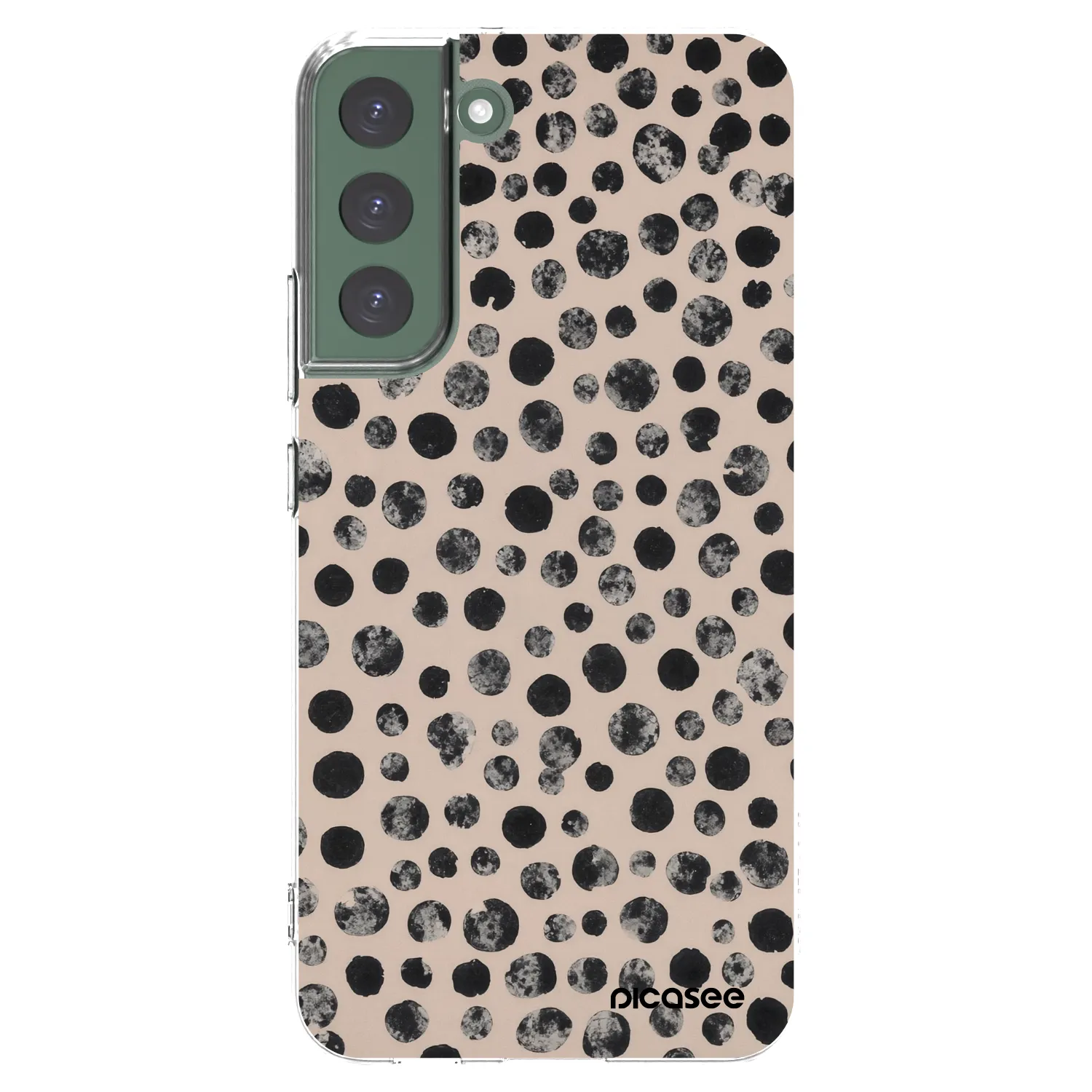 Picasee silikonska prozirna maskica za Samsung Galaxy S22+ 5G - Dots