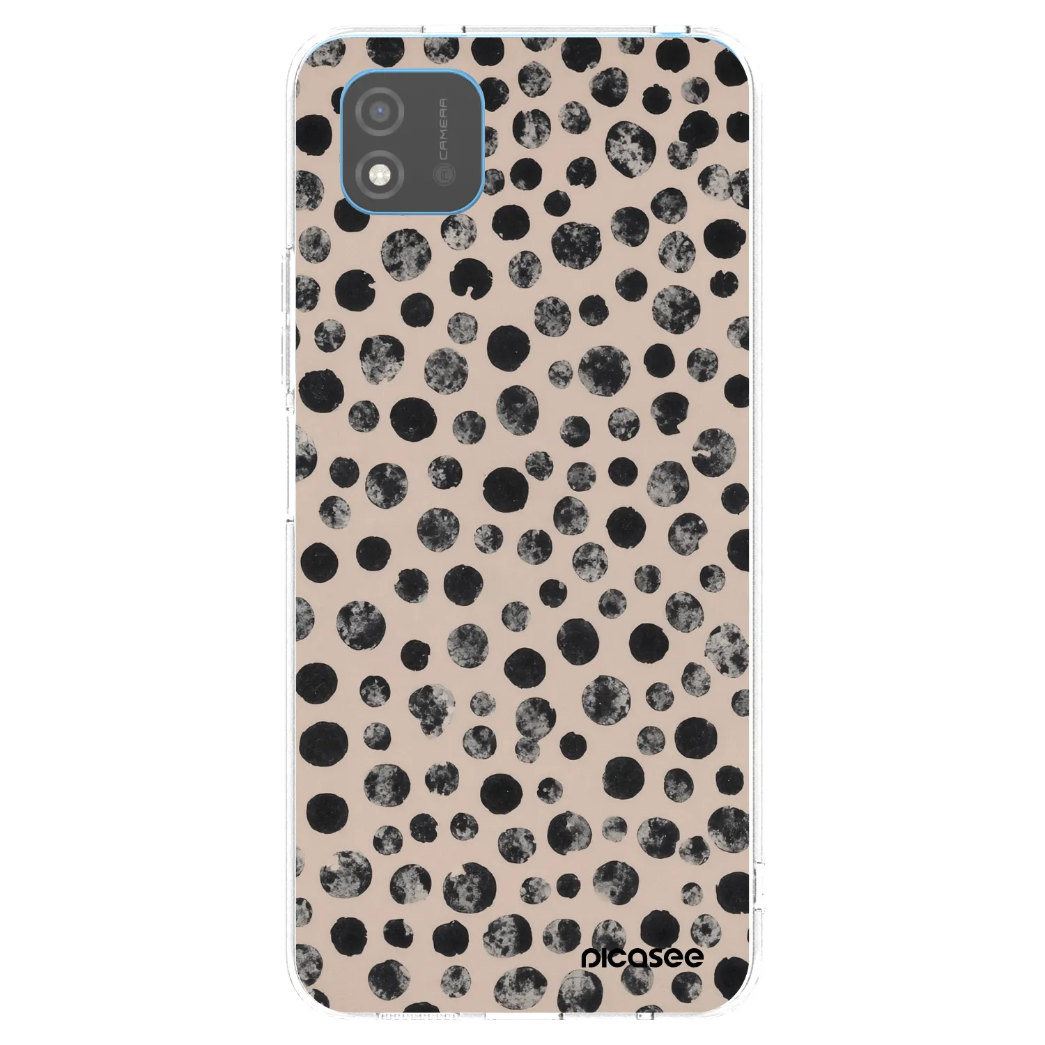Picasee silikonska prozirna maskica za Realme C11 (2021) - Dots