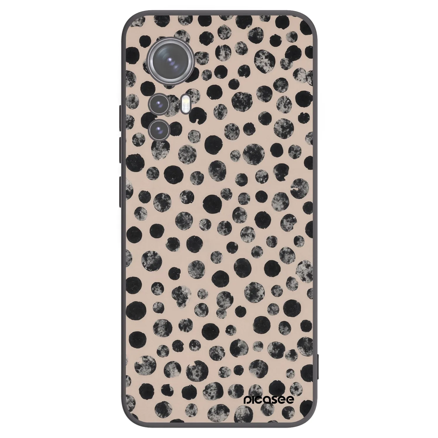 Picasee crna silikonska maskica za Xiaomi 12 - Dots
