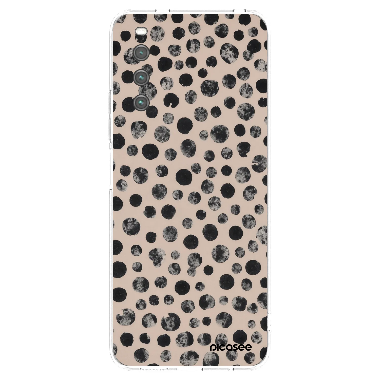 Picasee silikonska prozirna maskica za Sony Xperia 10 IV 5G - Dots