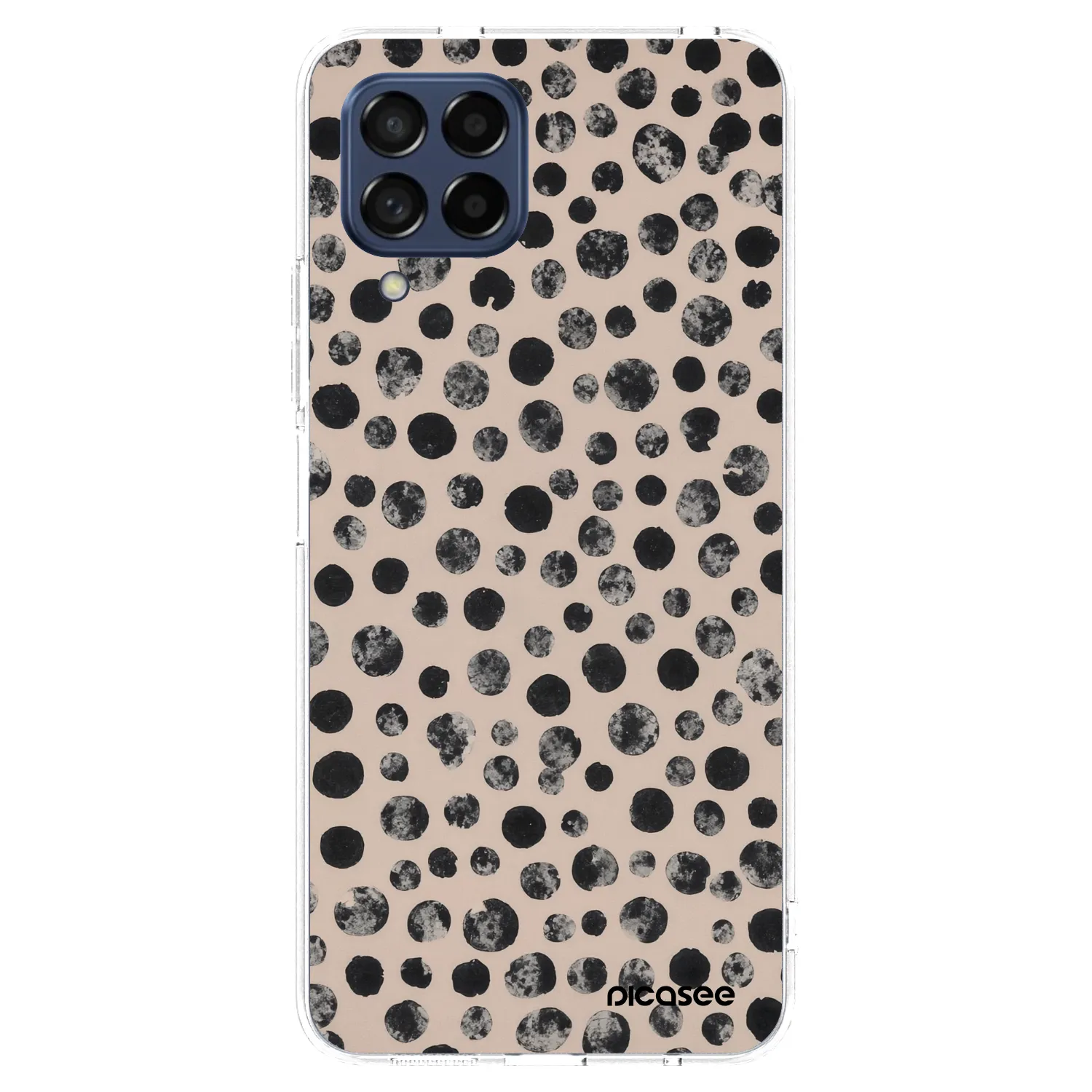 Picasee silikonska prozirna maskica za Samsung Galaxy M53 5G - Dots