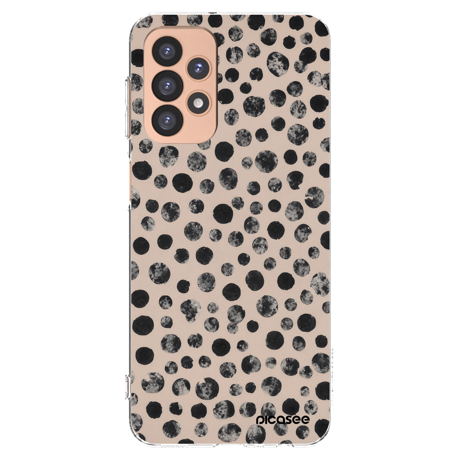Picasee silikonska prozirna maskica za Samsung Galaxy A23 A236B 5G - Dots