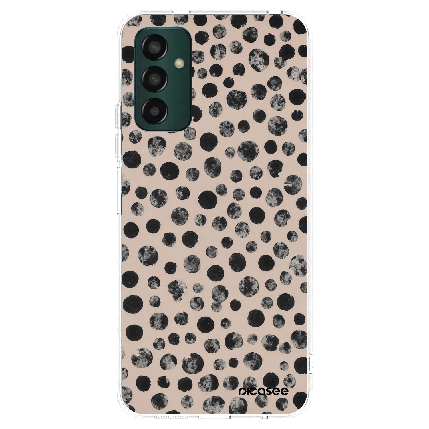Picasee silikonska prozirna maskica za Samsung Galaxy M23 5G - Dots