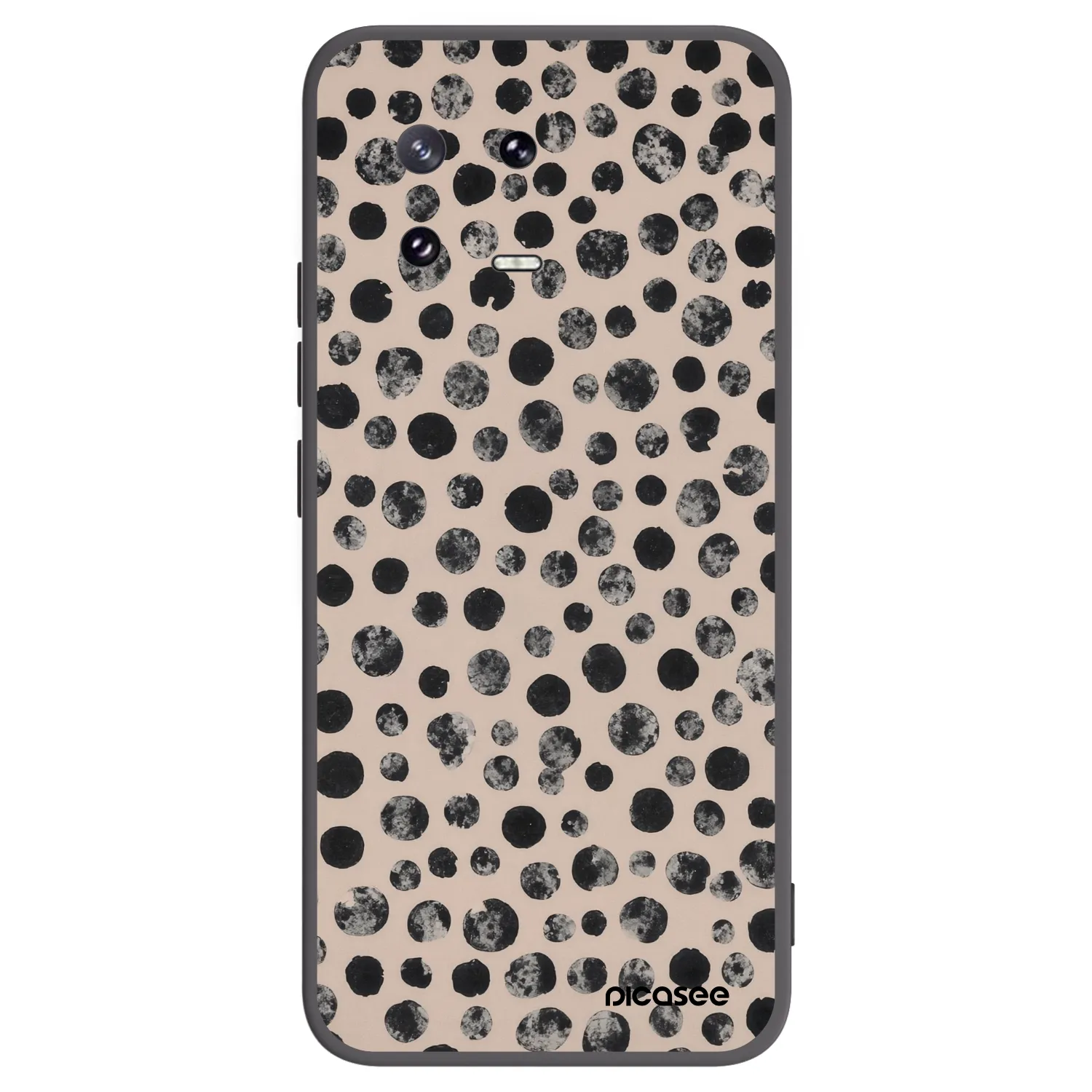 Picasee crna silikonska maskica za Xiaomi 13 Pro - Dots